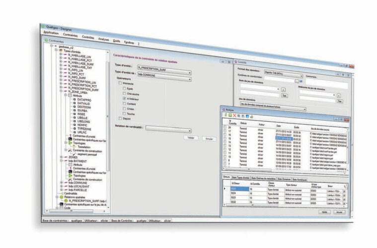 Interface de Qualigéo