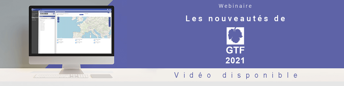 L’équipe de Veremes a organisé un webinaire autour de GTF 2021 le mardi 16 mars 2021, avec présentation des nouveautés et étude de cas client.