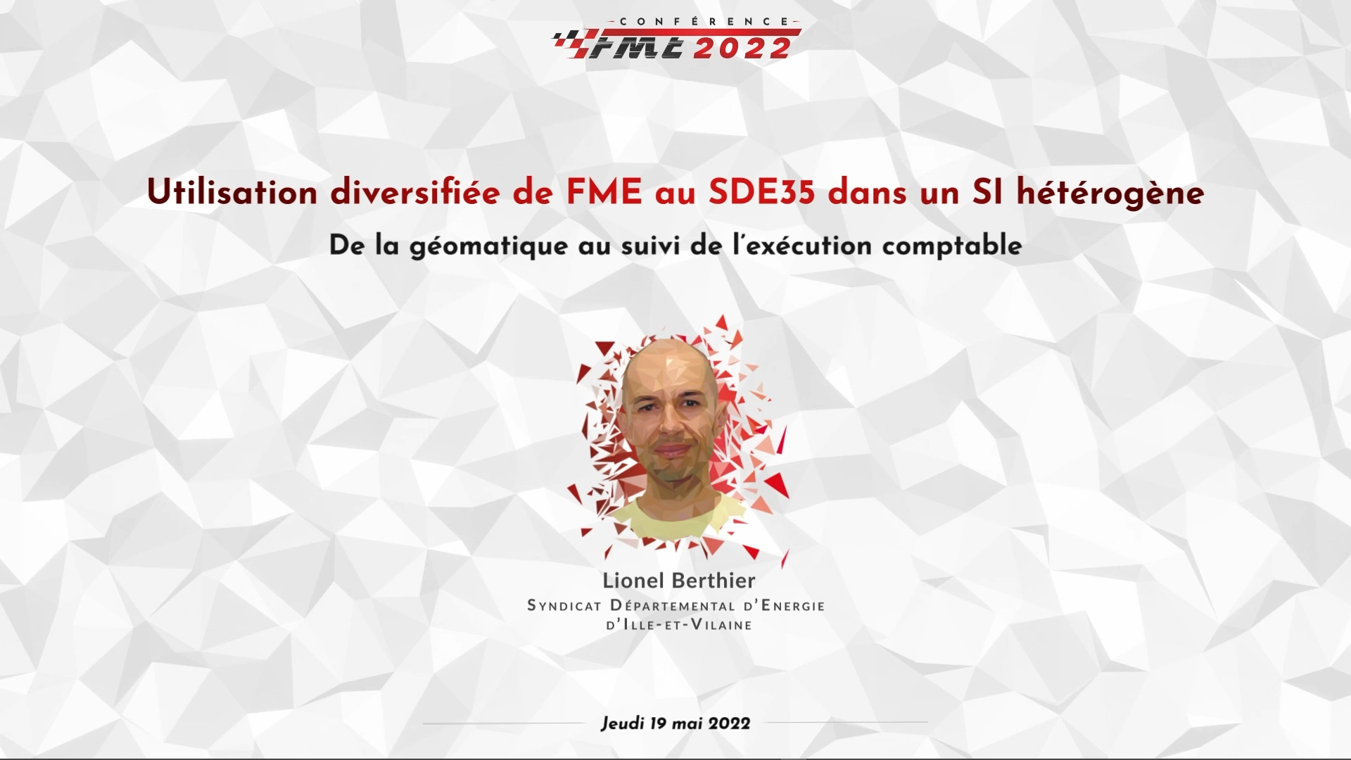 Utilisation diversifiée de FME au SDE35 dans un SI hétérogène