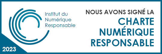Nous avons signé la Charte Numérique Responsable - Institut du Numérique Responsable (2023)