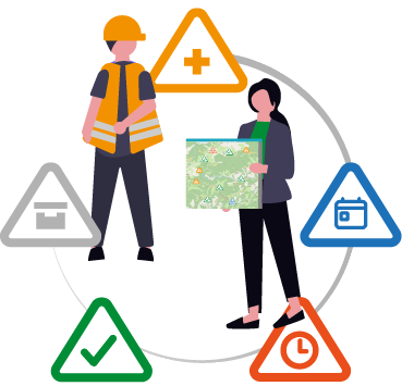 Le module Signalements de vMap2 permet de suivre un signalement à chaque étape de son cycle.
